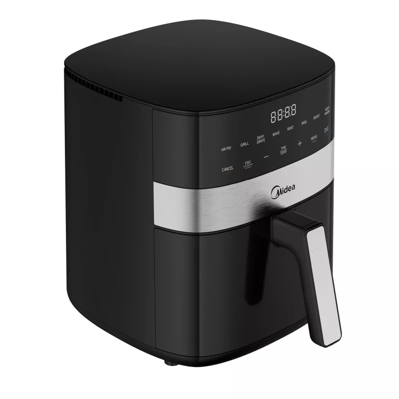 Friggitrice ad aria Midea | MF-CN65E | potenza 1700 W | capacità 6,5 L | nero