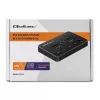 Qoltec 52274 docking station per SSD M.2 | NVMe | SATA | USB-C | DUAL 2 x 2TB