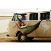 Amaca termica Adventure Moskito Hammock AZ-1030430, amaca da campeggio verde/marrone