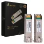 Extralink EX.35924 modulo transceiver SFP+ 10G, 1310 nm, 40 km, monomodale, DOM, confezione da 2