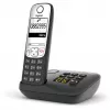 Gigaset A690A - Telefono analogico/DECT - Cordless - Vivavoce - 100 voci - nero (S30852-H2830-B101)
