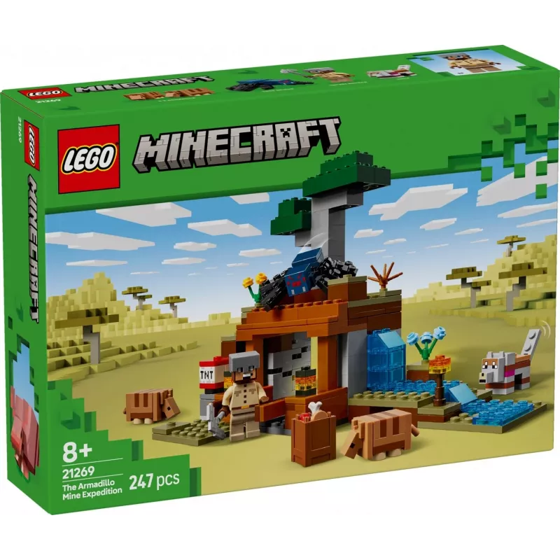 LEGO MINECRAFT 21269 La spedizione nella miniera dell'armadillo