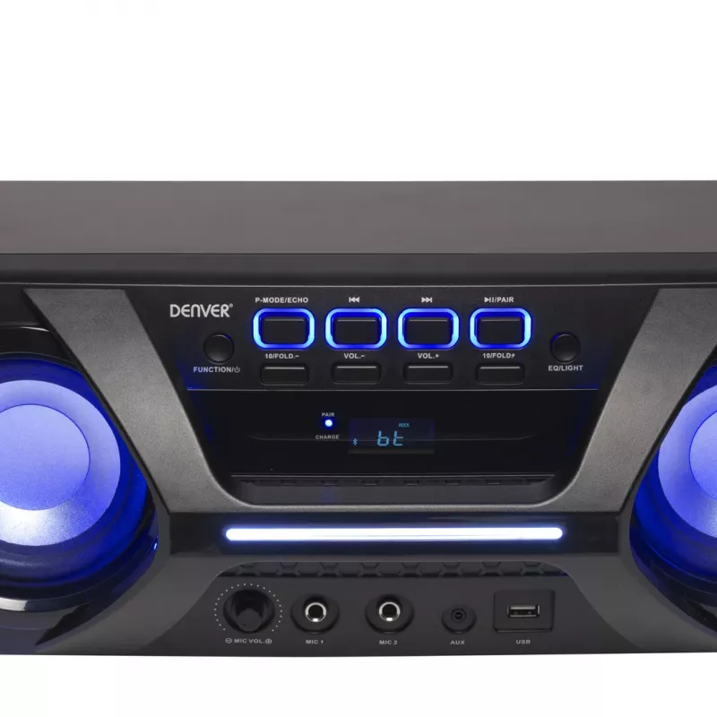Altoparlante stereo portatile Denver BTB-410NR nero