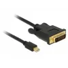 Adattatore per cavo video DeLOCK 83990 Mini DisplayPort su DVI-D 3m
