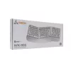 Tastiera wireless SBOX WK-905 US — beige, connessione USB wireless, layout US