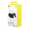 Baseus LightChaser BS-CM029 Supporto auto per telefono con ricarica wireless da 15 W per bocchetta di ventilazione, nero