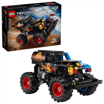 LEGO TECHNIC 42219 Monster Jam Grave Digger Fuoco e ghiaccio