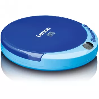 Lettore CD portatile Lenco CD-011 blu
