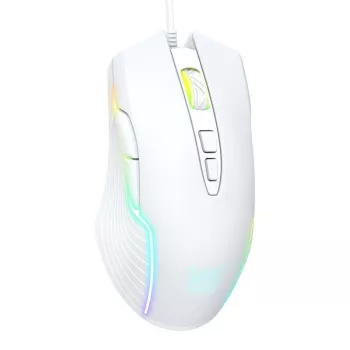 Mouse da gaming Onikuma CW905 bianco con filo