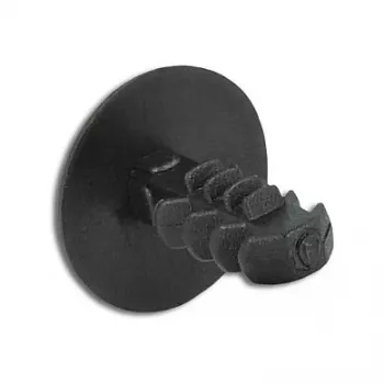 Clip ad albero di Natale DeLOCK 60188 nero nylon 10 pezzi