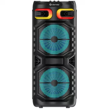 DENVER BPS-355 - sistema audio per feste - wireless - Bluetooth - 16 Watt - due vie (111151200160)