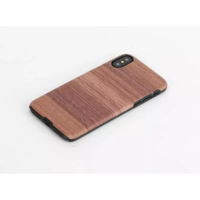 Custodia per cellulare man and wood per iPhone X/XS, Strato nero, guscio rigido protettivo