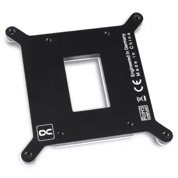 Backplate Alphacool 13072 metallo nero 86x67x86mm
