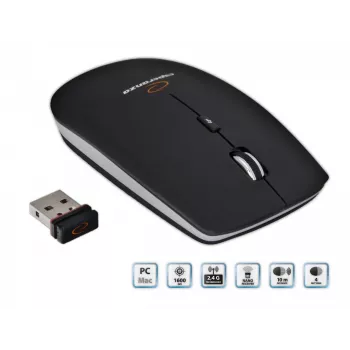 Mouse Esperanza EM120K office RF wireless ottico 1600 DPI