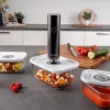 Apparecchio per sottovuoto a mano VAC 25 (antracite, a batteria)
