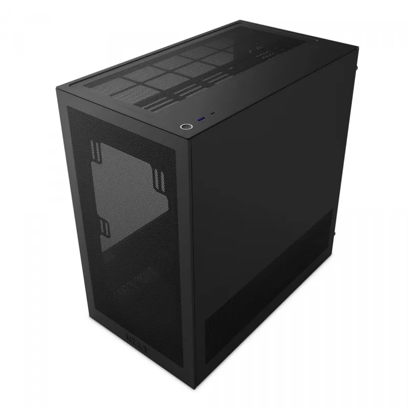 NZXT H3 Flow Micro ATX Airflow case - nero
