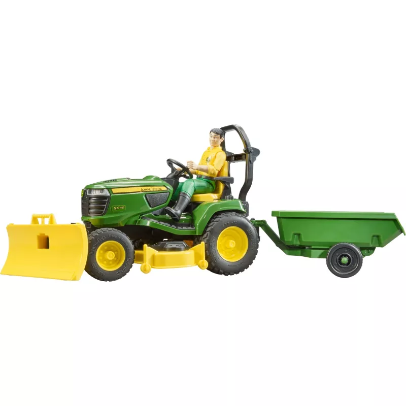 Bruder bworld John Deere trattorino rasaerba, modellino di veicolo