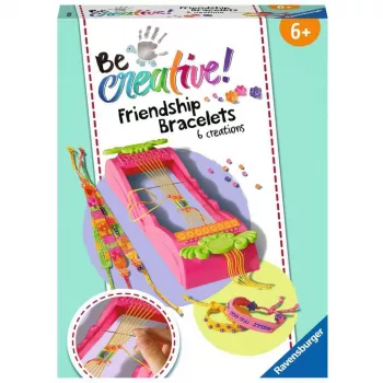 BeCreative braccialetti dell'amicizia, kit fai da te con sei bracciali diversi