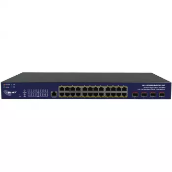 Switch di rete ALLNET ALL-SG8428v2FPM-10G — 24+4 porte, PoE, uplink 10G