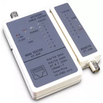 Tester per cavi di rete Inter-Tech 88887209 Grigio