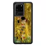 Custodia protettiva iKins per Samsung Galaxy S20 Ultra — design nero Kiss