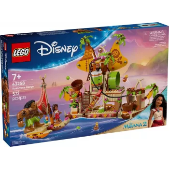 LEGO Disney Barca Kakamora set di gioco 43258 – 572 pezzi, 2 minifigure, per bambini da 7 anni
