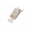 Connettore RJ45 Extralink CAT6A FTP 8P8C, trasparente, connettore maschio/femmina, 1 pz.