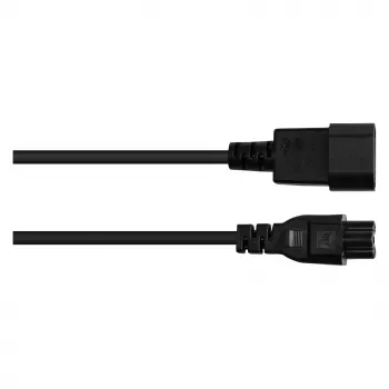 Good Connections P1405-S050 - 5 m - connettore femmina C14 - connettore femmina C5 - H05VV-F3G - 250 V