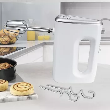 Frullatore a mano Maestro MR-503, bianco, frullatore a mano elettrico