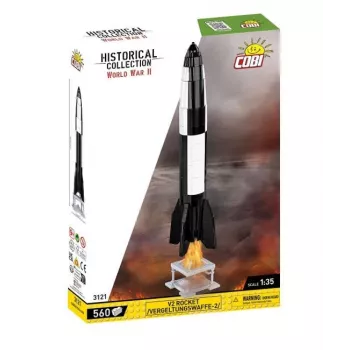 Set da costruzione COBI V2 razzo 560 pezzi Seconda guerra mondiale