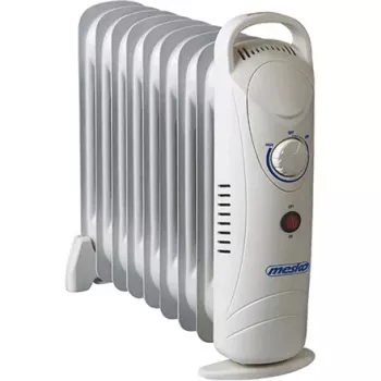 Mesko Home MS7805 radiatore a olio per interni bianco 1000 W riscaldamento elettrico