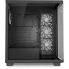 ELITE SHARK CA500, case tower nero, 2x vetro temperato