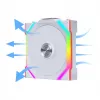 Lian Li UNI FAN SL Wireless 120 ARGB Reverse Blade bianco confezione da 3