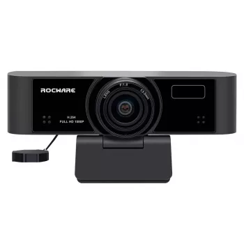 Webcam ROCWARE RC15 risoluzione 720p con microfono integrato