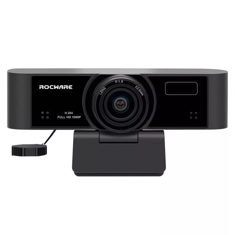 Webcam ROCWARE RC15 risoluzione 720p con microfono integrato