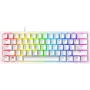 Tastiera meccanica da gaming Razer Huntsman Mini 60% bianca USB QWERTY US International switch ottici