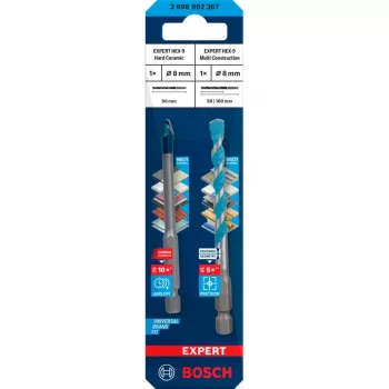 Set di punte Bosch Expert HEX-9 MultiConstruction 8 mm, 2 pezzi