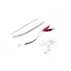 Tester per cavi di rete LANBERG NT-0501 — supporto RJ-11/RJ-12/RJ-45, lunghezza max 250 m, batteria integrata, indicatori LED, nero