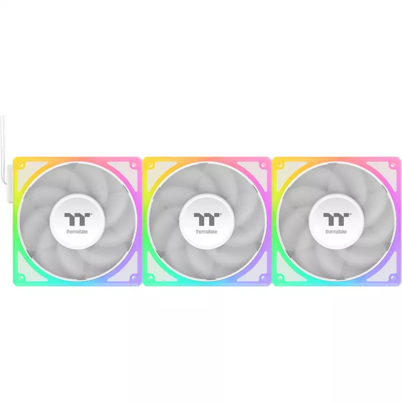 Thermaltake TOUGHFAN EX 120 ARGB Sync White confezione da 3