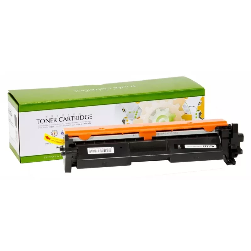 Cartuccia compatibile Static-Control HP n. 17A nero (CF217A) nero, 1600 pag.