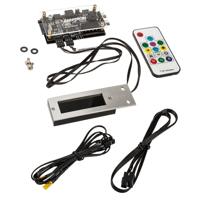 Lamptron TC20 Controller PCI RGB per ventole e LED - argento