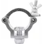 Morsetto EUROLITE DEC-30 argento per truss/tubi da 35 mm