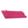 Tastiera da gaming Logitech G 920-013249 USB AZERTY francese rosa tenkeyless