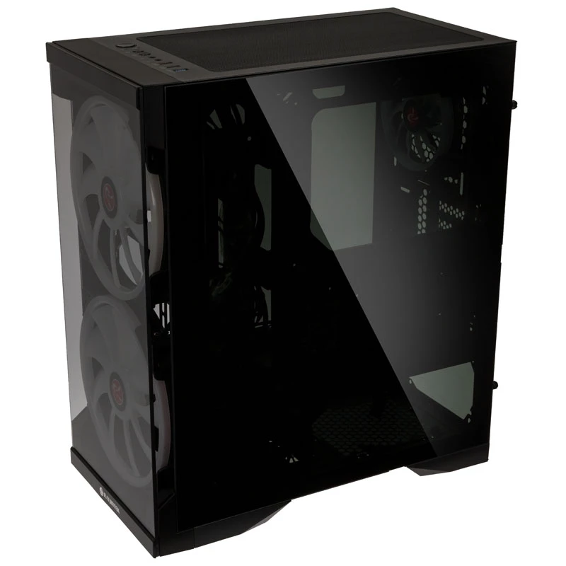 SILENOS PRO versione nera con ventola ARGB e vetro temperato