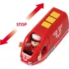 Treno a batteria rosso World, veicolo giocattolo rosso