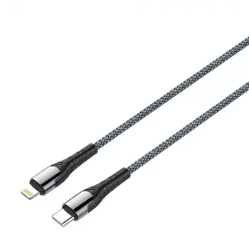 Cavo ColorWay Type-C - Apple Lightning (ricarica rapida PD) 3,0 A (30 W), 1 m | CW-CBPDCL033-GR