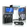 Caricabatterie everActive UC-4200 per batterie cilindriche Li-ion e Ni-MH