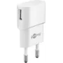 Wentronic 45295 caricabatterie per dispositivi mobili per interni bianco (45295)