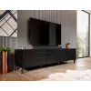 Mobile TV Cama RTV NOVA 186x40x48 nero opaco