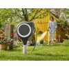 Tromba con supporto a pavimento Gardena RollUp Automatic nero grigio